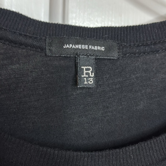 EUC R13 Women’s Black Whatever Boy T-Shirt size Small - Picture 2 of 7